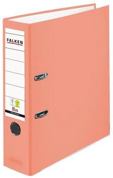 Falken 20x A4 PP Ordner 80mm mit Einsteckschild lachs (23001064F)