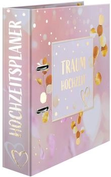 Herma Hochzeitsordner A4 Love Story mit Goldveredelung (15410)