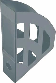 Helit Stehsammler the green bridge grau recycelter Kunststoff DIN A4/C4 (H2661082)