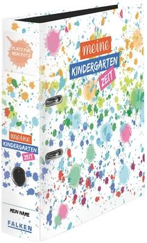Falken Kindergarten-Ordner Klecks Motiv DIN A4 8 cm (22001168)