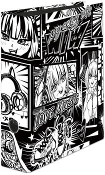 Falken Manga Black & White Motivordner DIN A4 8 cm (21002200)