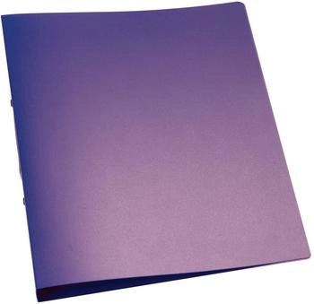 Q-CONNECT Ringbuch A4 2 Ringe 25mm violett-transparent (KF02486)