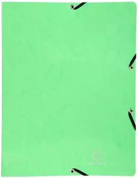 Exacompta Iderama Ringbuch 2 Ringe 15mm, R&uuml;cken 20mm, DIN A4, Anisgr&uuml;n (54893E)