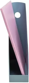 Exacompta Mag-Cube AutentiK Stehsammler DIN A4+ blaugrau, 6er-Pack (18270D)