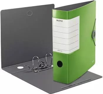 Leitz Solid Ordner A4 82mm hellgr&uuml;n, 5er-Pack (11120050-5)