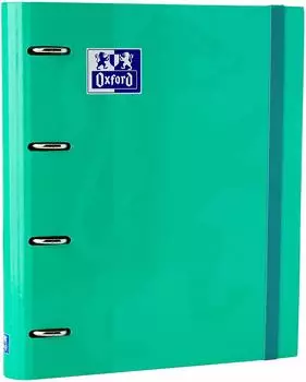 Oxford Ringbuch A4+ 4 Ringe Hardcover Minze (400109180)