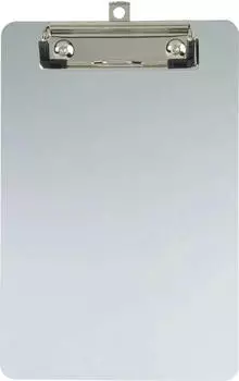 Maul Klemmbrett mit B&uuml;gelklemme, A5, silber (2351508)