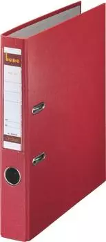 Bene No.1 Ordner 2-Ring, 50mm, A4, rot (291600rt)