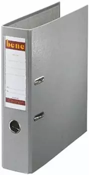 Bene No.1 Ordner 2-Ring, 80mm, A4, grau (291400gr)