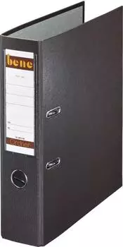Bene No.1 Ordner 2-Ring, 80mm, A4, braun (291400br)