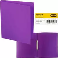 Idena Ringbuch A4 PP lila 20mm 2 Ringe (A4, 20 mm, 1 Stk.) (22657921) Violett