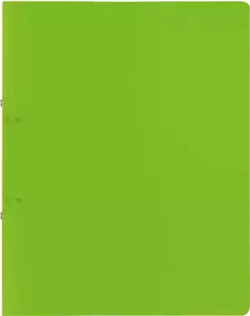 Brunnen FACT!pp Ringbuch 2-Ring, 20mm, A4, kiwi/transparent (106551652)