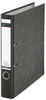 Leitz Ordner 1050-50-75, Karton, A4, 52mm, schwarz marmoriert, Rücken braun