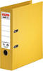 Herlitz Ordner 10834356 maX.file protect plus, PP, A4, 8cm, Kunststoffordner, gelb