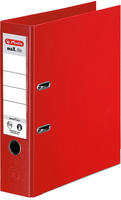 Herlitz 10834323, herlitz Ordner maX.file protect plus, R&uuml;ckenbr.: 80 mm, rot