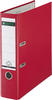 Leitz Ordner 1010-50-25, PP, A4, 8cm, Kunststoffordner, rot