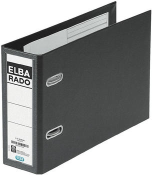 Elba Rado Plast 75mm quer schwarz