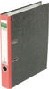 Elba Ordner 10404 RO rado, Karton, A4, 5cm, schwarz marmoriert, Rücken rot