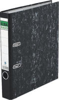 Elba 100555311, ELBA rado Wolkenmarmor Ordner schwarz marmoriert Karton 5,0 cm DIN A4
