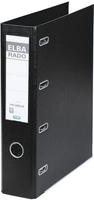 Liderpapel - Doppelordner Rado Plast 75mm 2 X Din A5 Quer 4 B&uuml;gel Pappe Schwarz