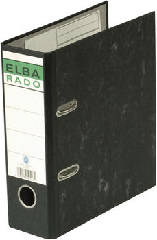 Elba Ordner Rado A5 hoch 75mm schwarz