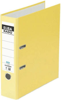 Elba Ordner Rado brillant 80mm gelb