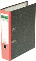Elba 100555313, ELBA rado Wolkenmarmor Ordner rot marmoriert Karton 8,0 cm DIN...
