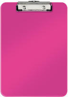 LEITZ 3971-00-23, Leitz Klemmbrett WOW, DIN A4, Polystyrol, pink-metallic