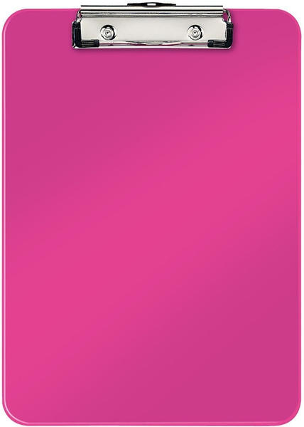 Leitz Klemmbrett Wow A4 Polystyrol pink/metallic