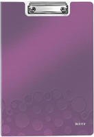 LEITZ 4199-00-62, Leitz Klemmbrett-Mappe WOW, DIN A4, Polyfoam, violett