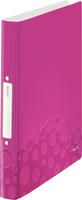 LEITZ 42570023, LEITZ WOW Ringbuch 2-Ringe pink-metallic 3,2 cm DIN A4