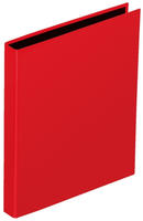 PAGNA 20405-03 Ringbuch Basic Colours - A5, 4-Ring, 25mm, rot