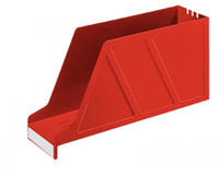 LEITZ 24270025, LEITZ Stehsammler Standard 2427 24270025 rot Kunststoff, DIN A4 quer