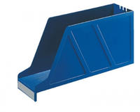 LEITZ 24270035, LEITZ Stehsammler Standard 2427 24270035 blau Kunststoff, DIN A4 quer