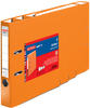 Herlitz 11416229, Herlitz Ordner protect Kunststoff (PP) A4 5cm orange VE=5...
