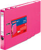 Herlitz 11416245, Herlitz Ordner protect Kunststoff (PP) A4 5cm pink VE=5 Stück