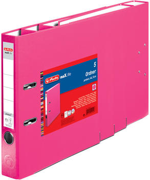 Herlitz maX.file ORD protect A4 5cm pink 5er (11416245)