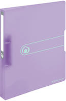 Herlitz 11409034, herlitz Ringbuch easy orga to go Pastell, A4, 2-Ring, fliede