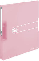 Herlitz 11409026, herlitz Ringbuch easy orga to go Pastell, A4, 2-Ring, ros