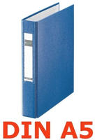 LEITZ 4213-00-35, Leitz 4213-00-35 4213 Standard Ringbuch - A5, 25mm, 2 Ringe, PP,