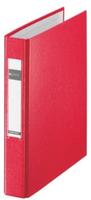 Esselte-Leitz 4213-00-25, Esselte-Leitz LEITZ Ringbuch Standard, DIN A5, rot, 2