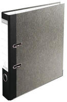 Exacompta 9044B, Exacompta Wolkenmarmor, 50 mm,grau/Rcken schwarz (A4, 50 mm, 1 Stk.)