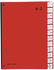 PAGNA Pultordner A-Z 24 Fächer rot (24249-01)
