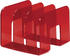 DURABLE 1701395003 Katalogsammler Trend Stehsammler 1-Stk. transparent rot