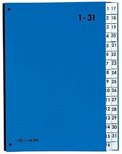 PAGNA PAGNA Pultordner 1-31 blau (24329-02)