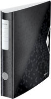 LEITZ 11070095, LEITZ Active WOW 1107 Ordner schwarz Kunststoff 6,5 cm DIN A4