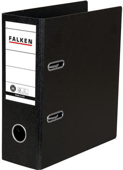 Falken Papier Falken Ordner A5 hoch Hartpappe 80mm schwarz (11285830F)