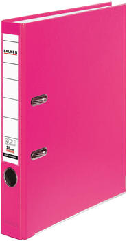 Falken PP-Color-Ordner A4 50mm mit Einsteckschild pink (11286820F)