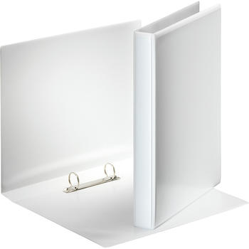 Leitz Ringbuch Präsentation mit Taschen A4 PP 2 Ringe 25 mm weiß