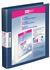 VELOFLEX Präsentationsringbuch Velodur A4 PP kaschiert 4-D-Ring-Mechanik 25mm blau (4143150)